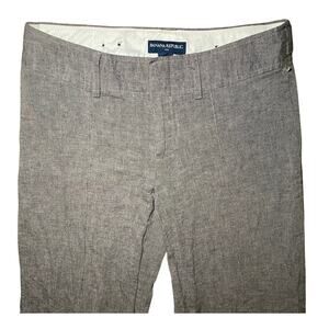 Banana Republic - Gray Cotton Linen Pants - Women's 4S